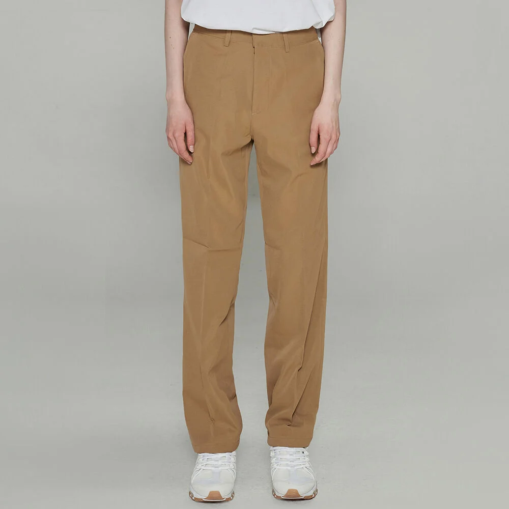 SENSUAL LONG WIDE PANTS BROWN