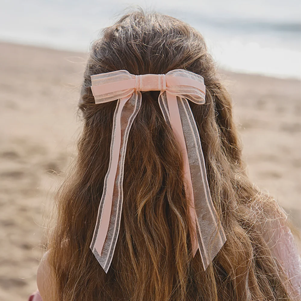 Sheer Bow Hair-pin