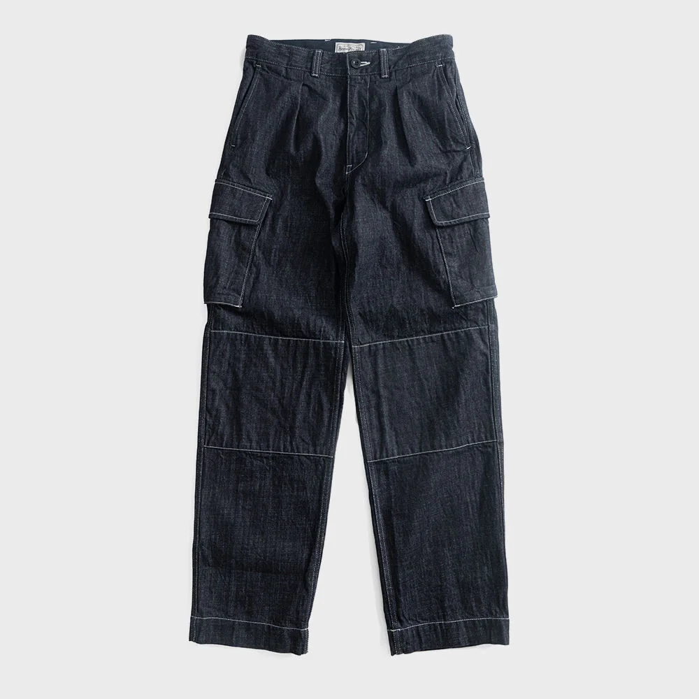 08 MILITARY CARGO PANTS (denim)