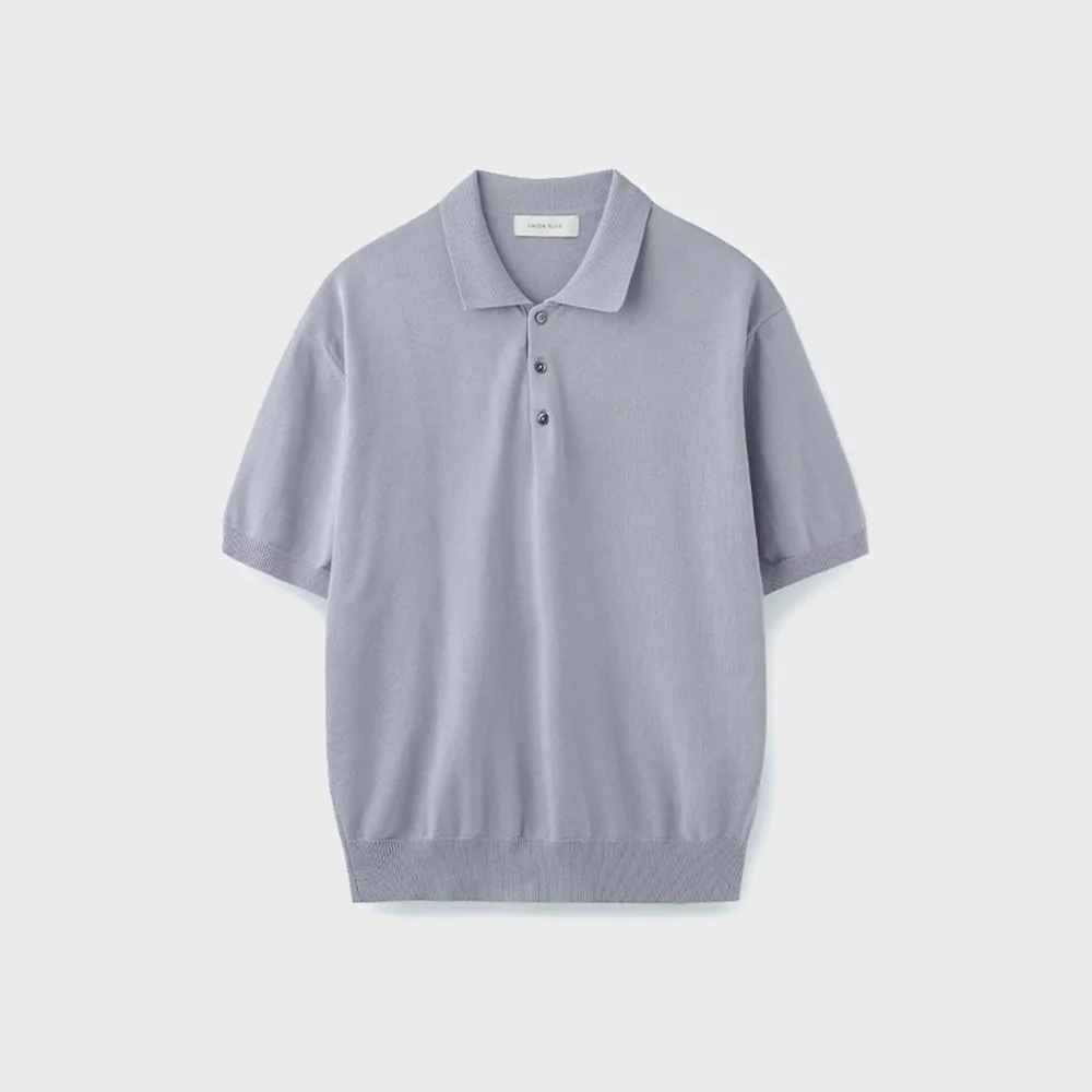 HARD TWIST COMFORT POLO KNIT
