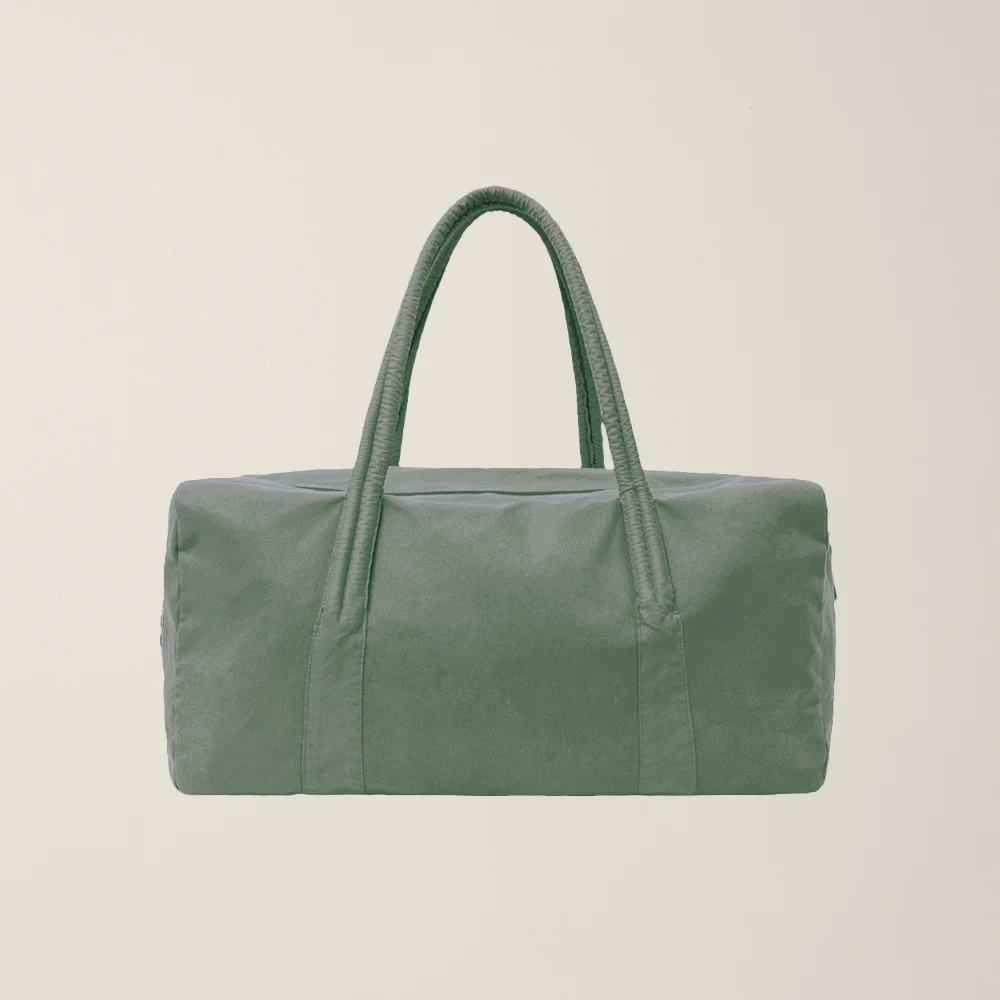GARMENT DYED DUFFLE BAG (LARGE) KHAKI
