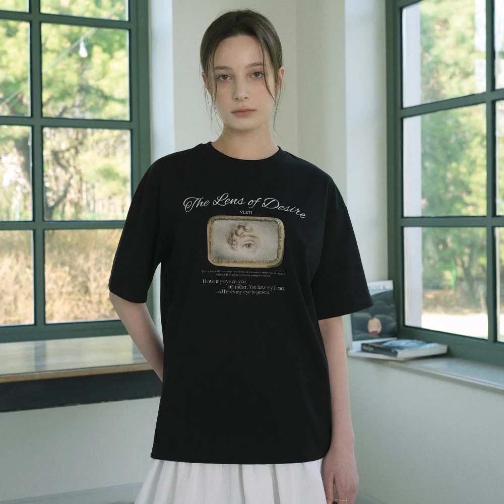 The Lens of Desire Artwork T-shirt (black)