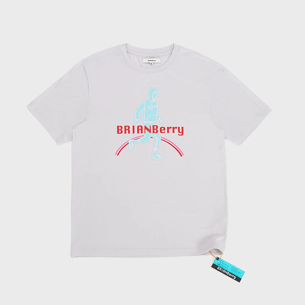 BIG LOGO TEE_L/GREY