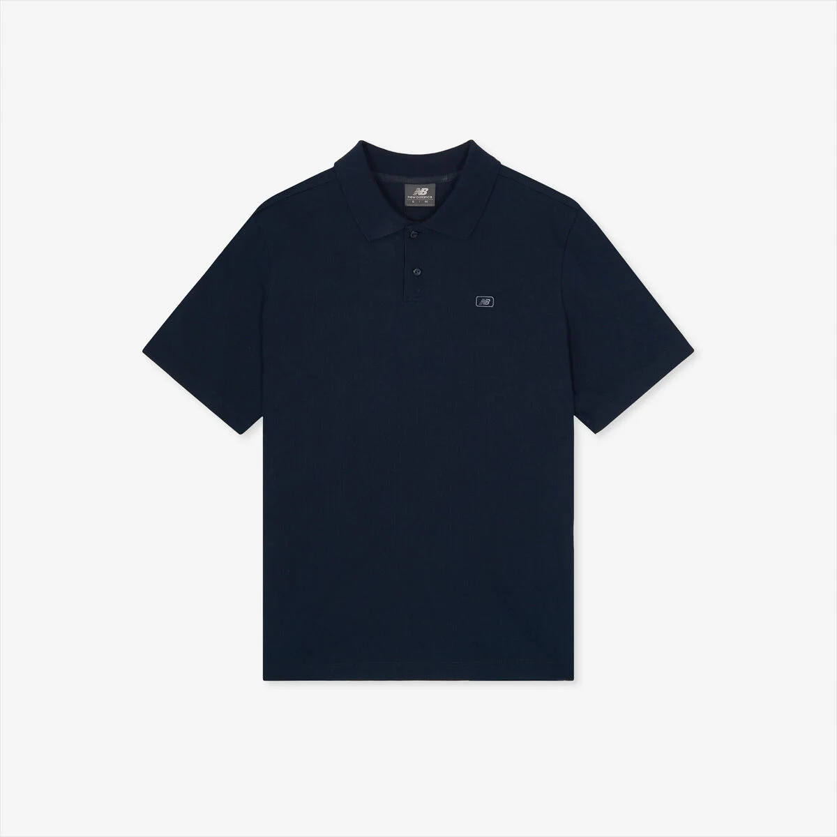 NBNFGCA023 / UNI 運動風 俱樂部 字母 Polo衫 (NAVY)