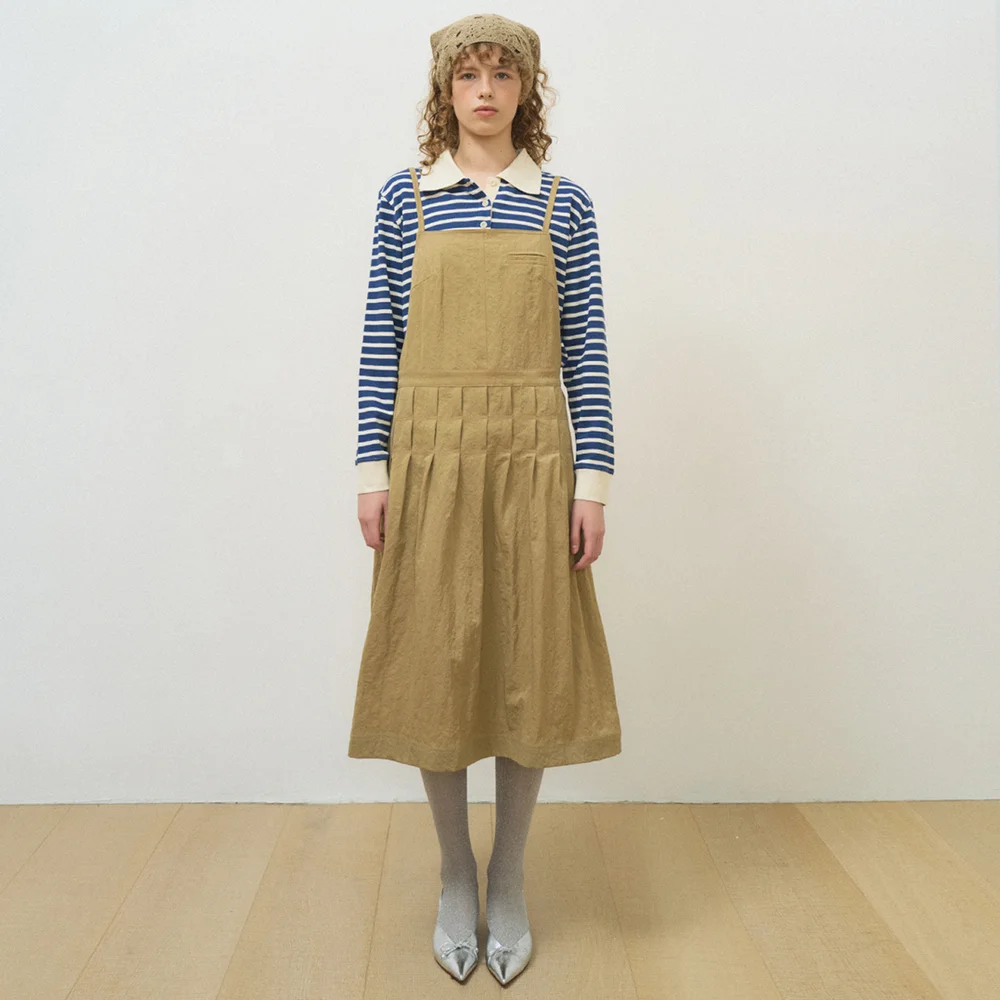 Jelly overall ops Camel beige