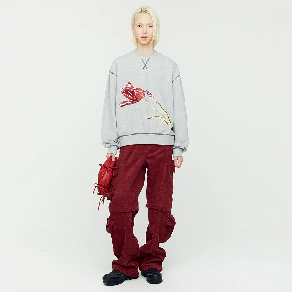 (ESSENTIAL) ADSB FIORE SWEATSHIRTS atb1147u(GREY)