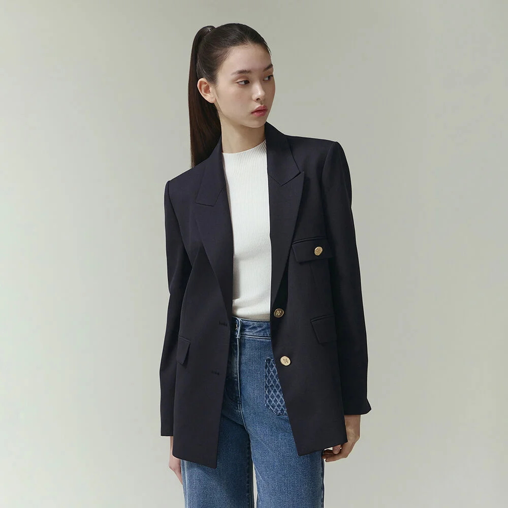 it MICHA 單片裝 排釦外套 ITP2WJK700_2colors