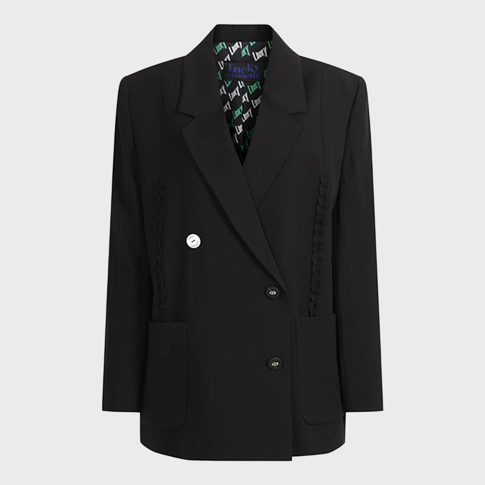 Frill Line Double Jacket LFJAM26300BKX