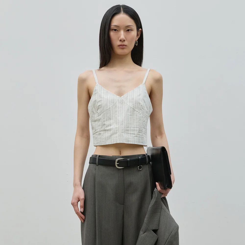POPO STRIPE BUSTIER
