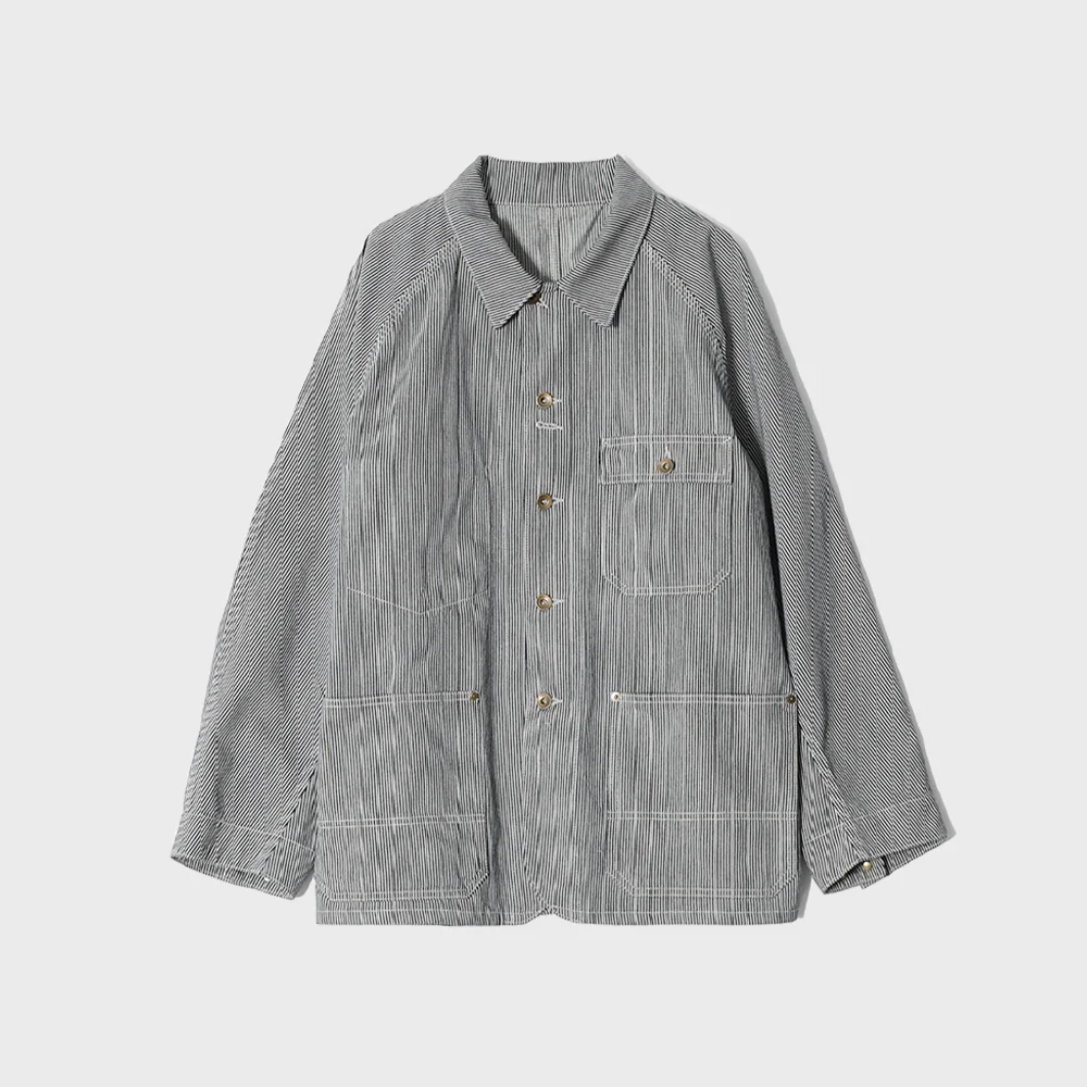 Painter Hickory Denim Jacket Hickory Stripe