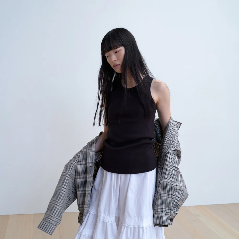 Hard basic sleeveless (8 colors)