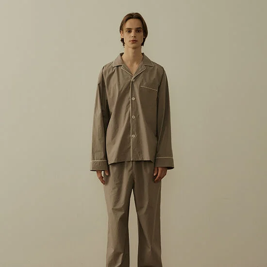 (m) Readymade Pajama Set Grey