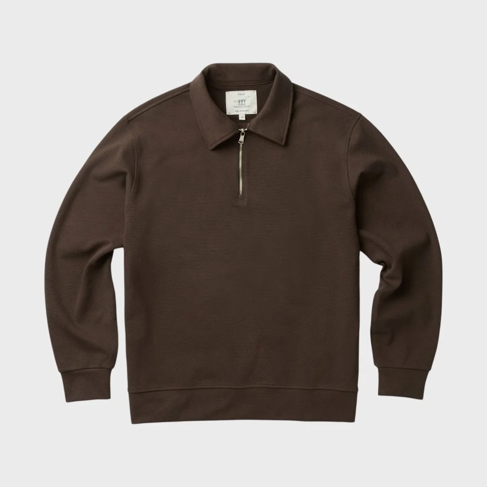 拉鏈 Polo T恤 AHTAS26201BRX