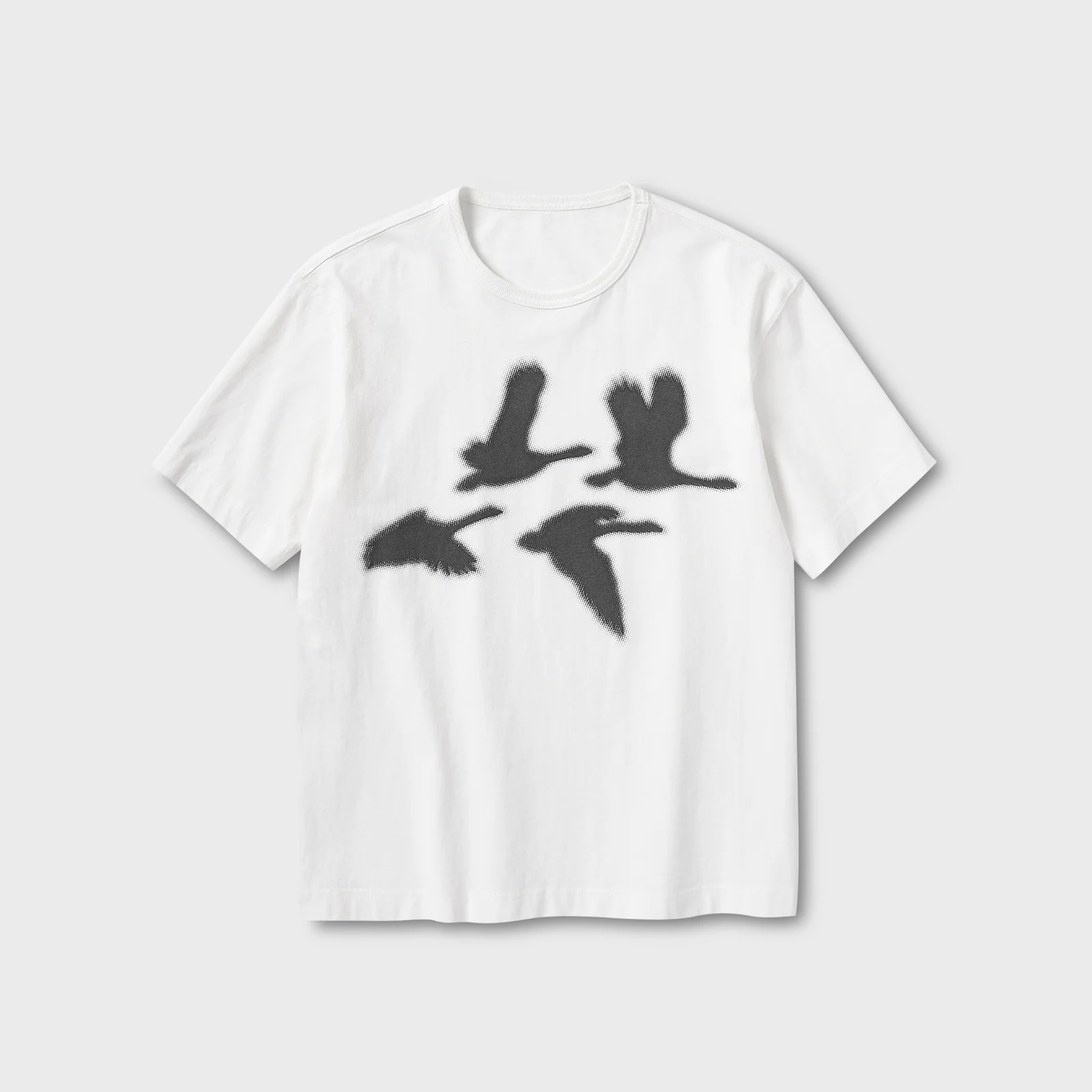 PAUSE BIRD HS T恤_WHITE