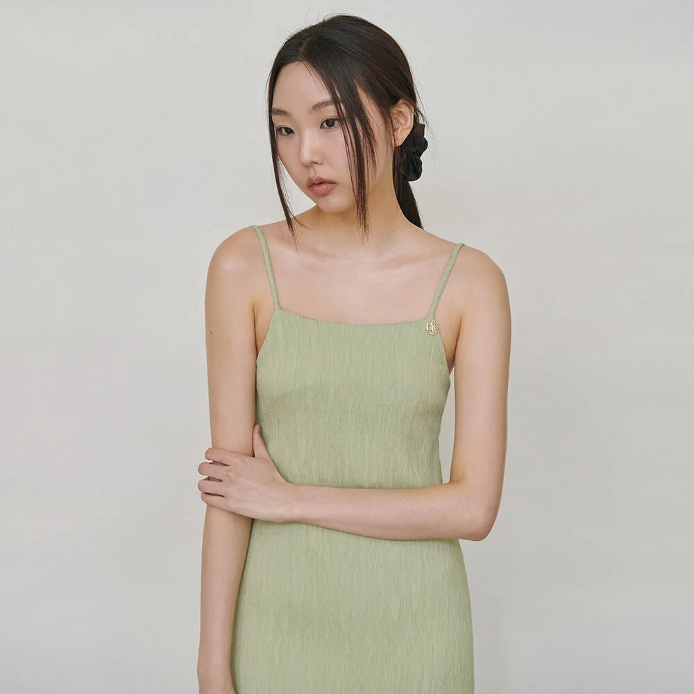 STREAM SLIP DRESS - AVOCADO Slip 連衣裙