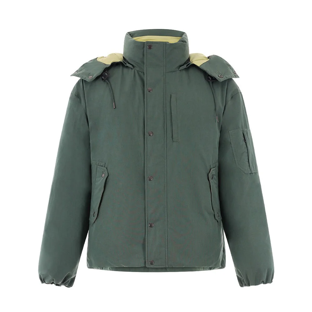 Summit 兩用 Down Puffer-深 卡其色