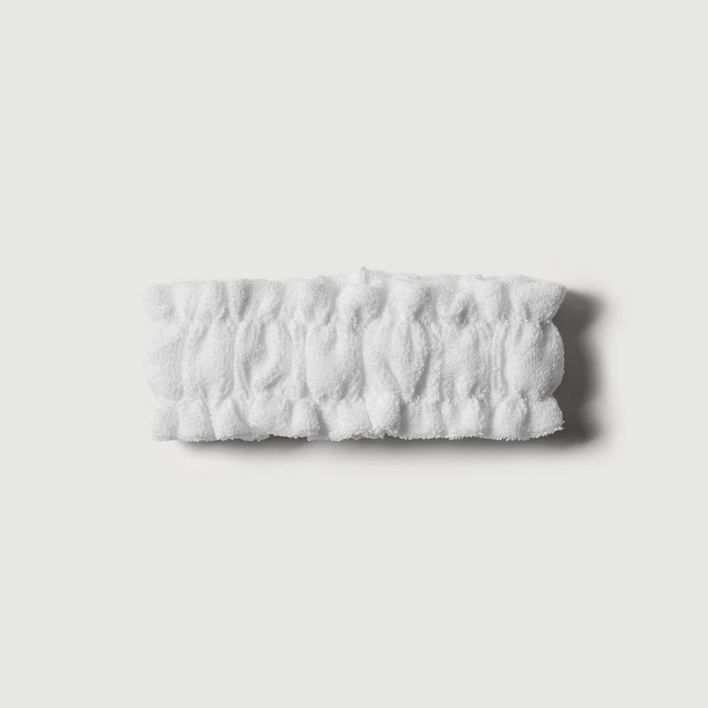 褶皺 洗臉髮帶_8 x 22cm