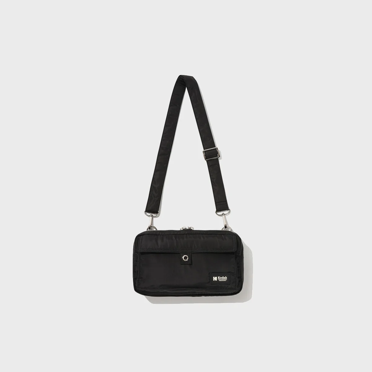 Flash Twill 小 郵差袋 BLACK