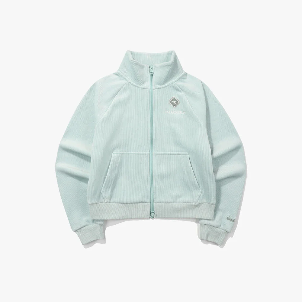 Trento 燈芯絨 拉鏈 外套 女裝 MINT