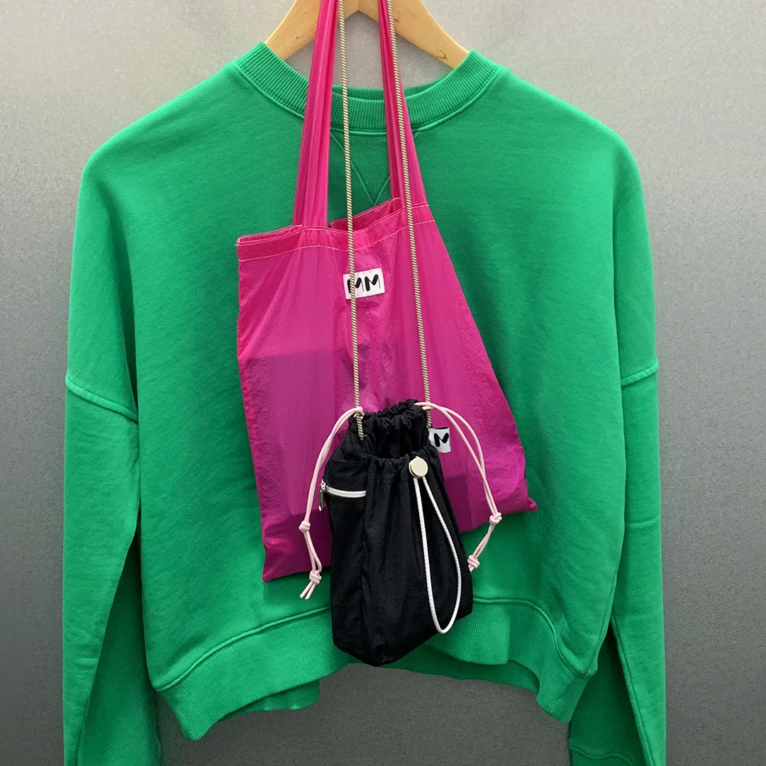 3Pockets Mini Bag Black Three 口袋 迷你袋 斜揹袋