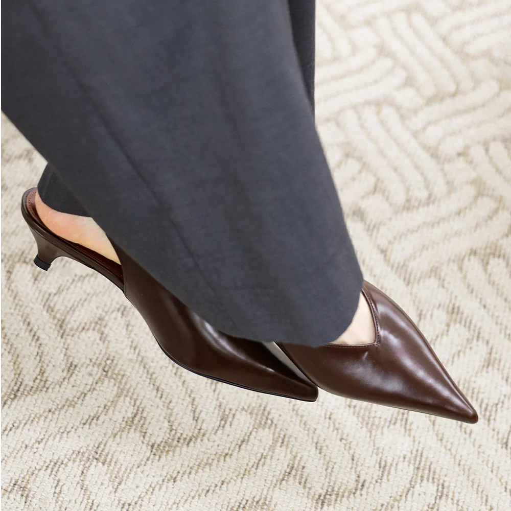 Classic Pointed Toe Slingbacks_26028_brown