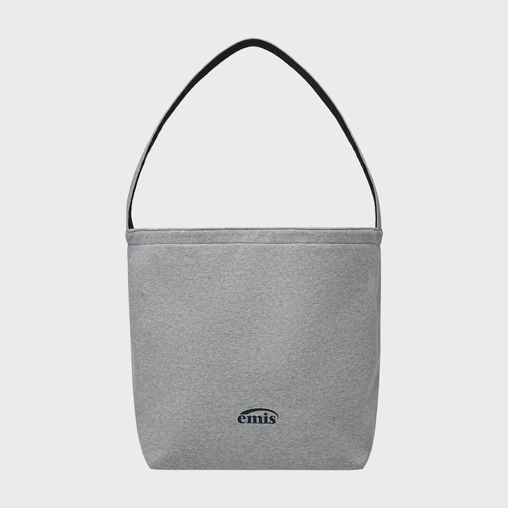 JERSEY LARGE TOTE BAG-GRAY