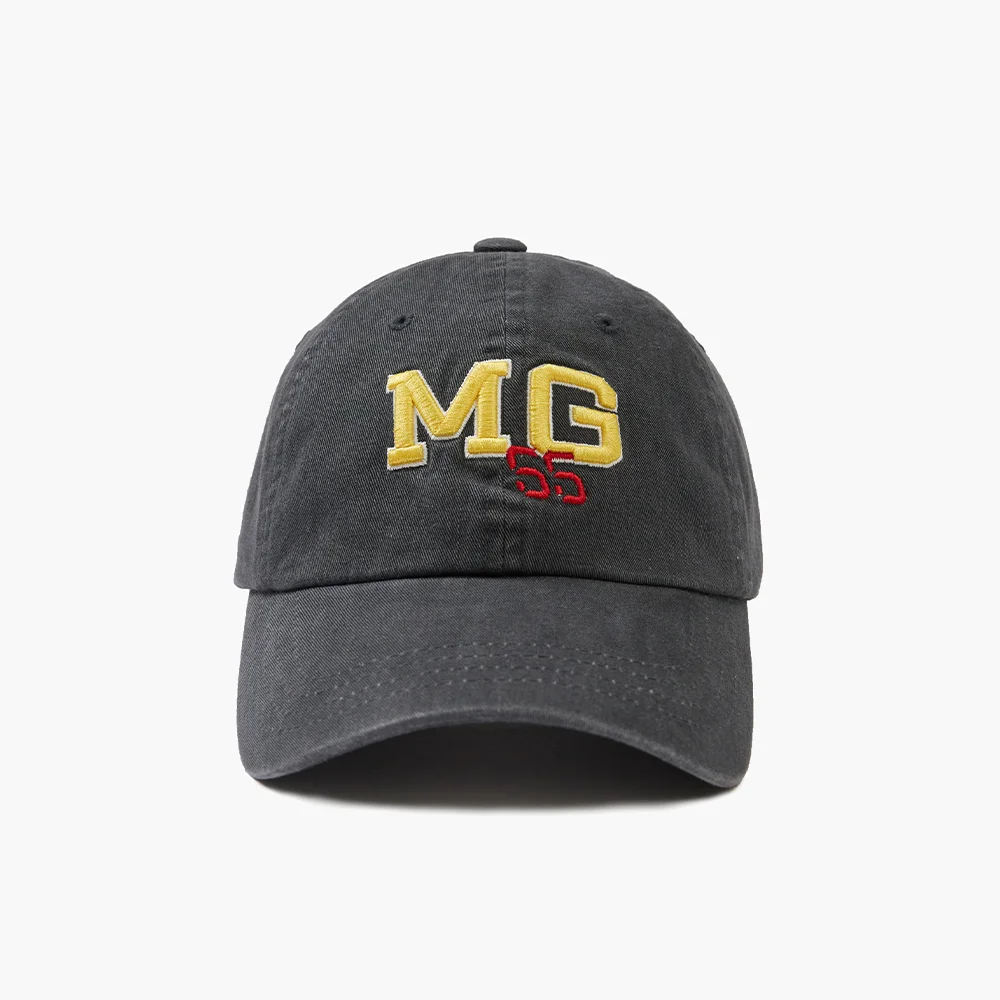 MG WASHED BALLCAP_charcoal