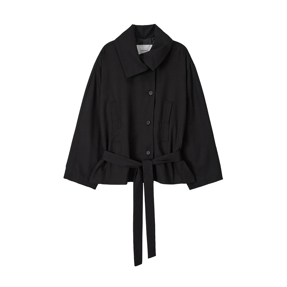 Mare Classic Half Trench (black)