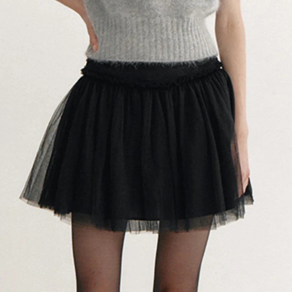 Nina Sha Skirt-Mini(3color)