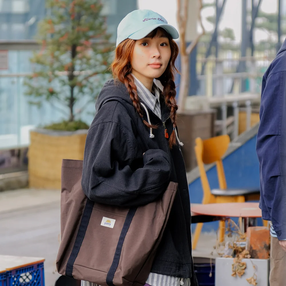 KATION COTTON HOODIE JACKET (CHARCOAL)