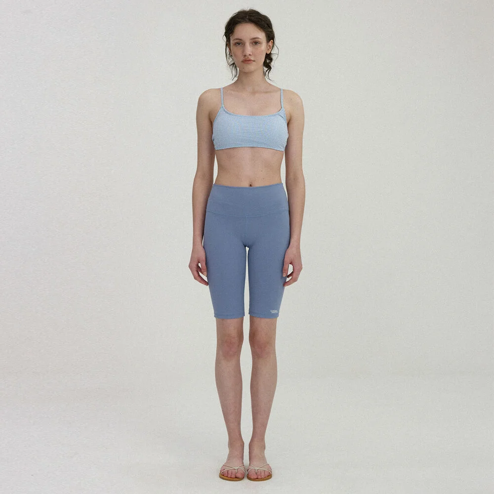 Biker short leggings (Gray blue)