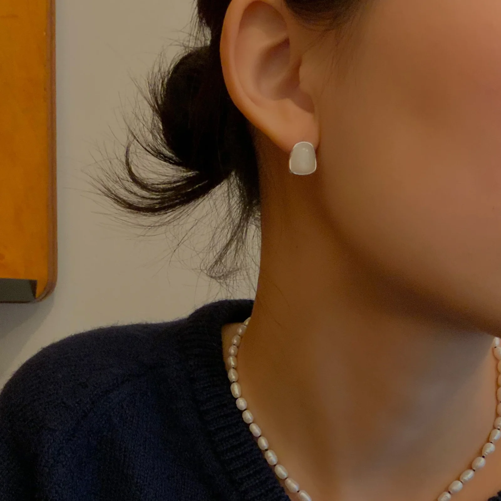 Nacre Charm Earrings