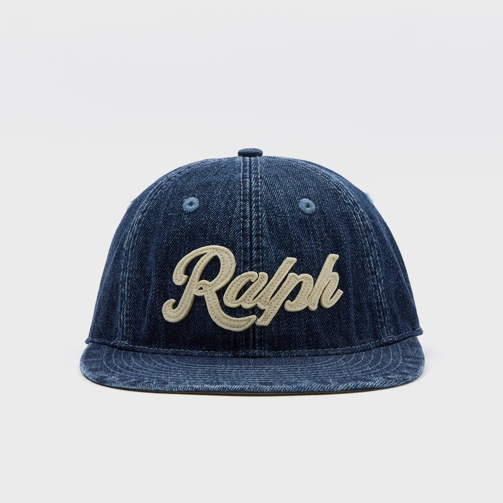 Ralph 標誌 牛仔 BOL 帽 (NAVY-410)