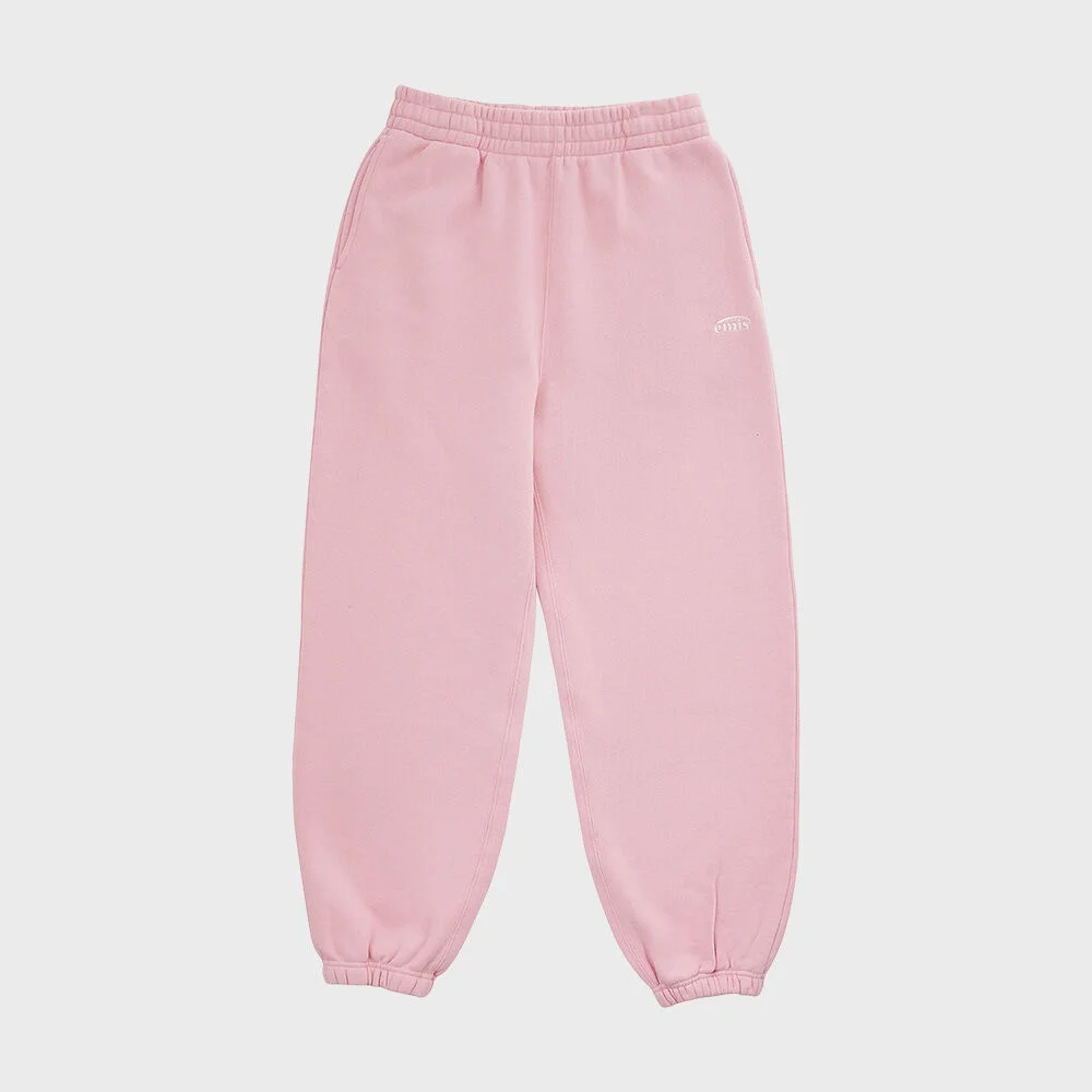 ESSENTIAL HEAVY SWEAT PANTS-PINK