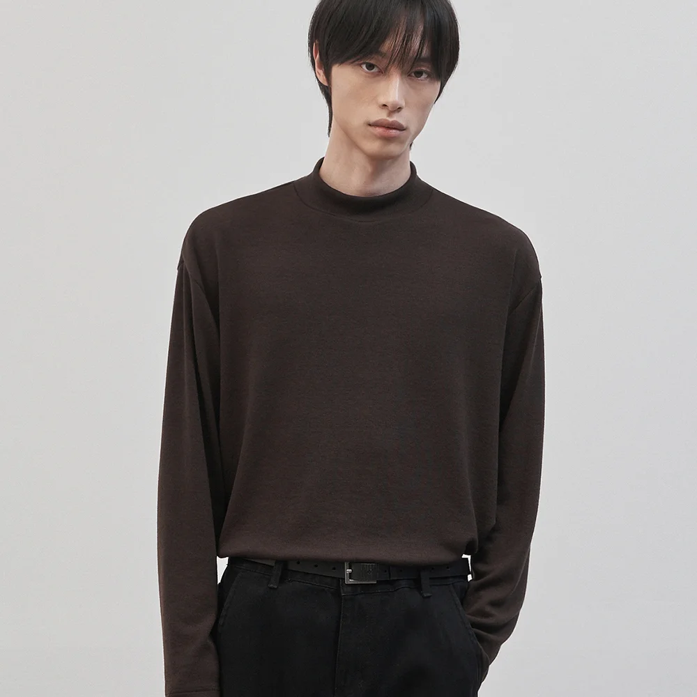 Rested 半 寬鬆版型 半高領 針織衫