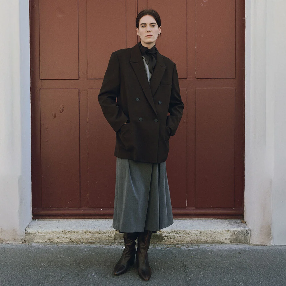 Double-Breasted Tailored Jacket SW5AJ321-93