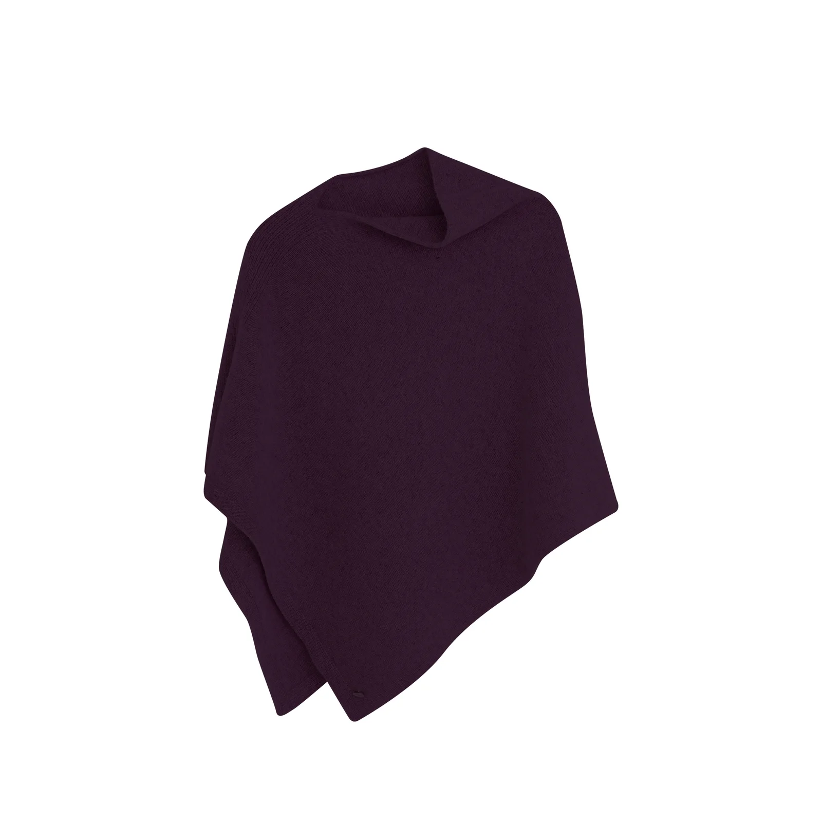 KNIT SHAWL (PLUM)