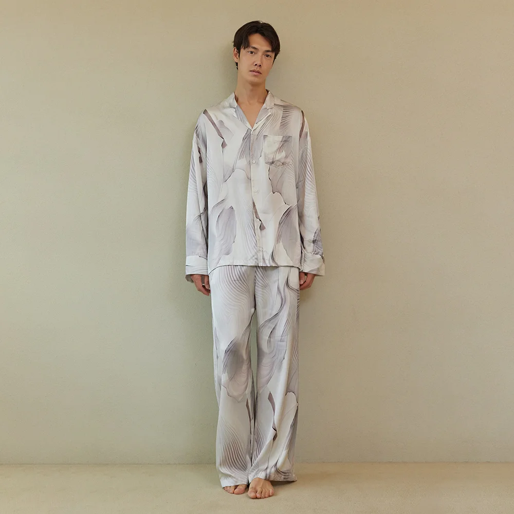 CLASSIC PAJAMA SET_gentle wave