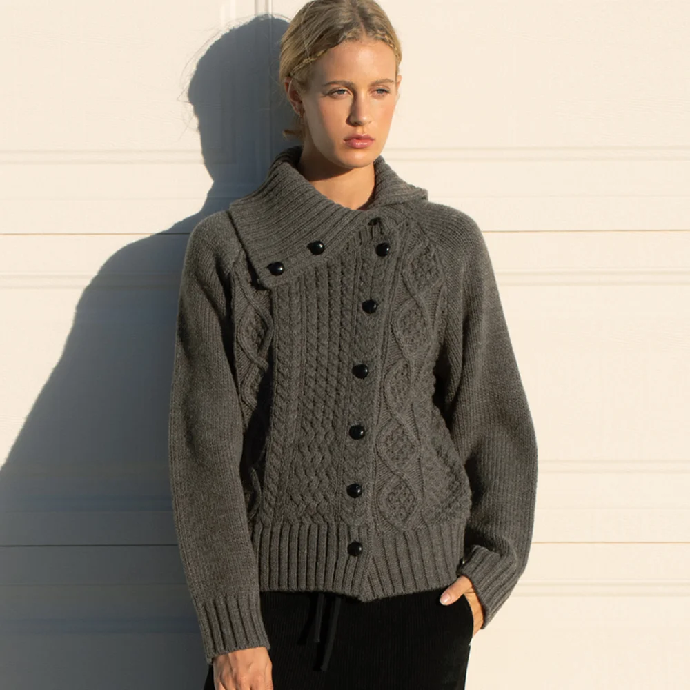 TURTLENECK RAGLAN KNIT (2COLOR)