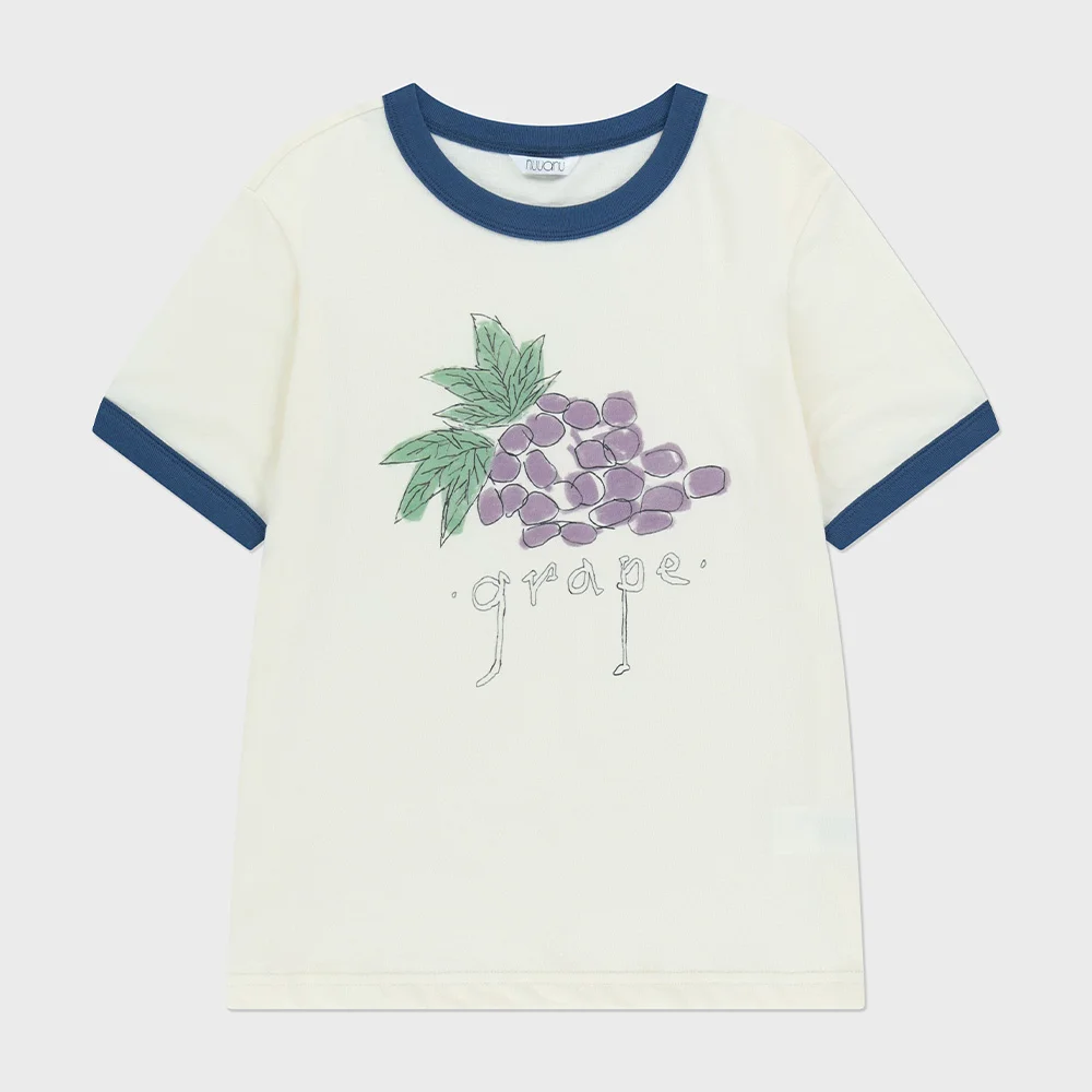 Podo Ringer Tee_Cream