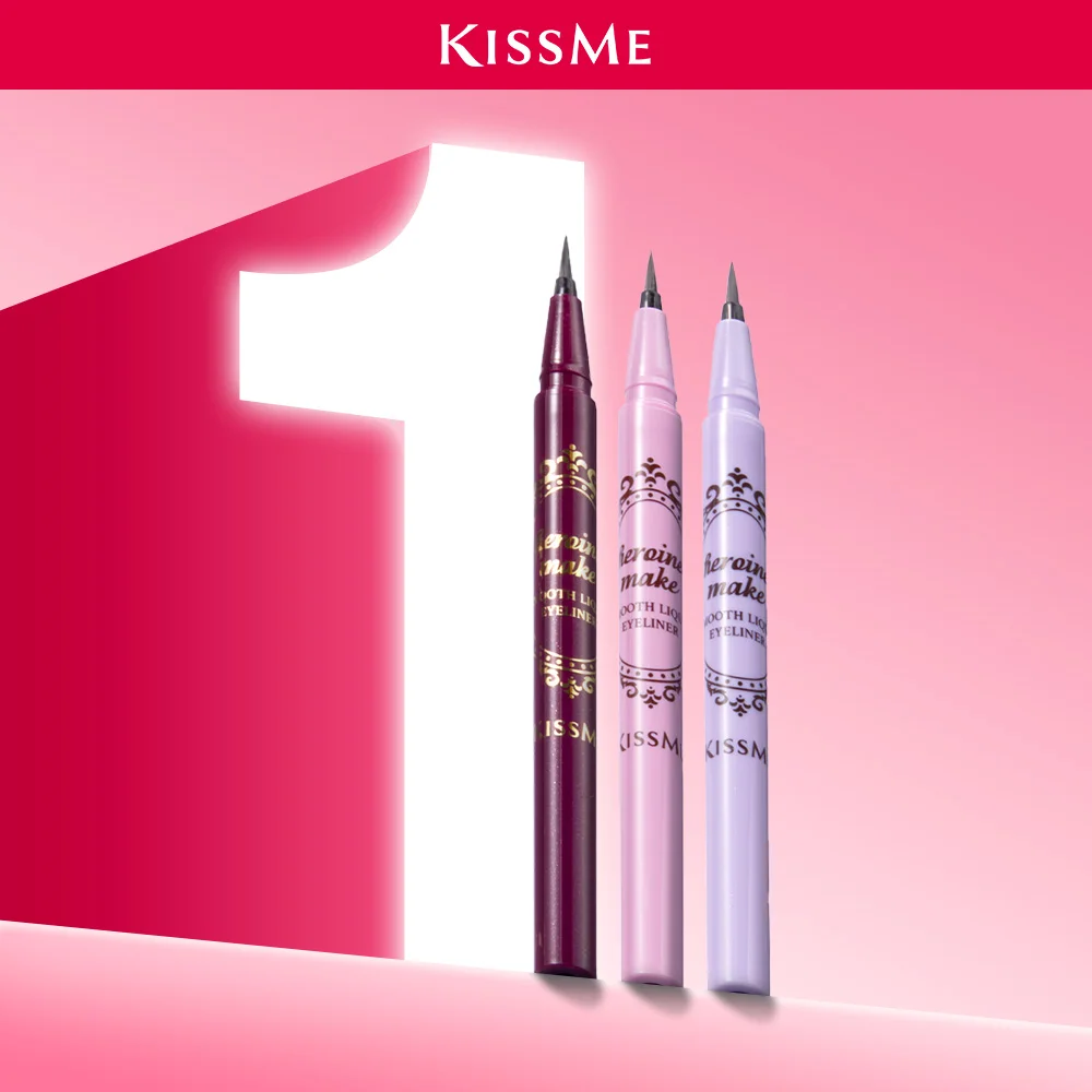 KISSME 順滑 液體 眼線筆 N (3 color) (單品/套裝)