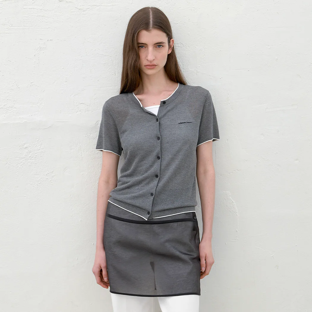 SELMA KNIT CARDIGAN(CD-2197)_2Colors