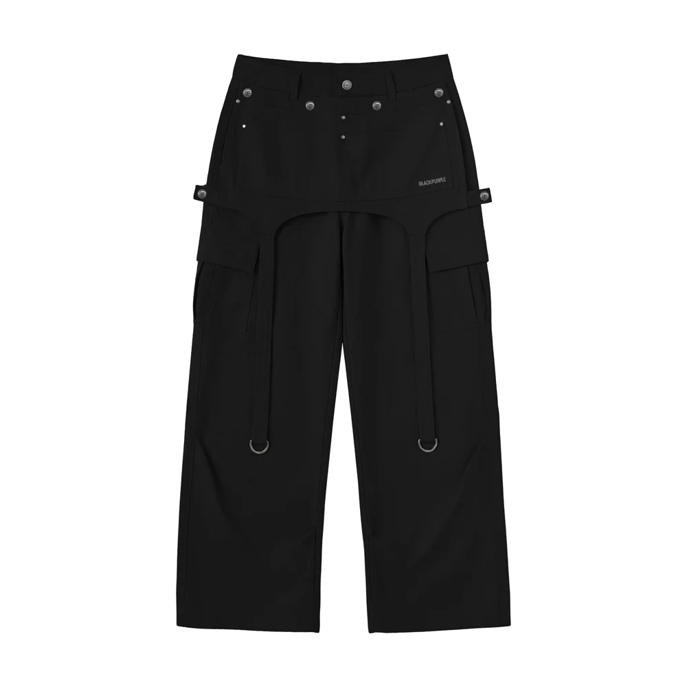 Module 口袋 工裝 褲子_黑色 Module Pocket Cargo Pants_Black