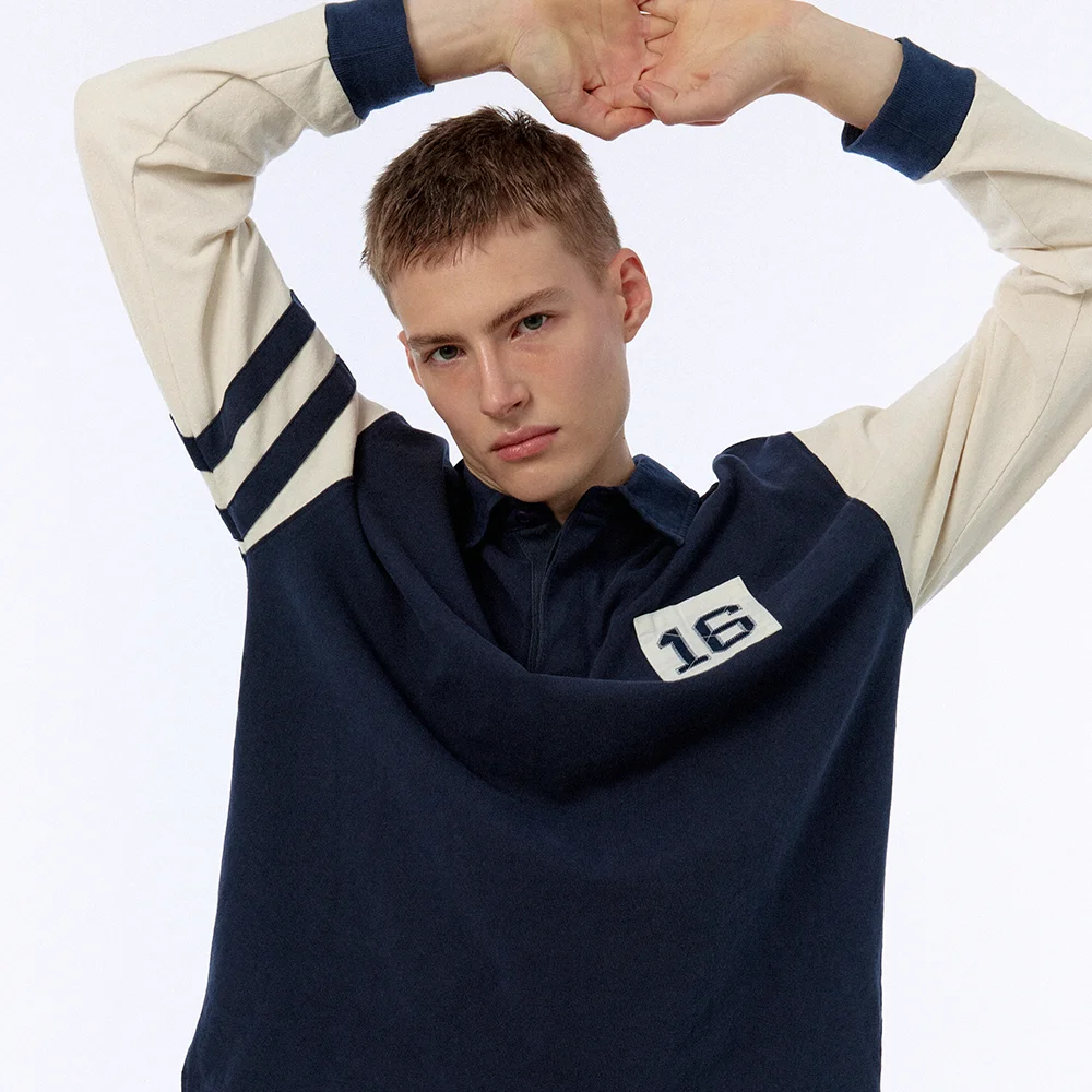 Heritage Rugby Shirt_Men (Navy)