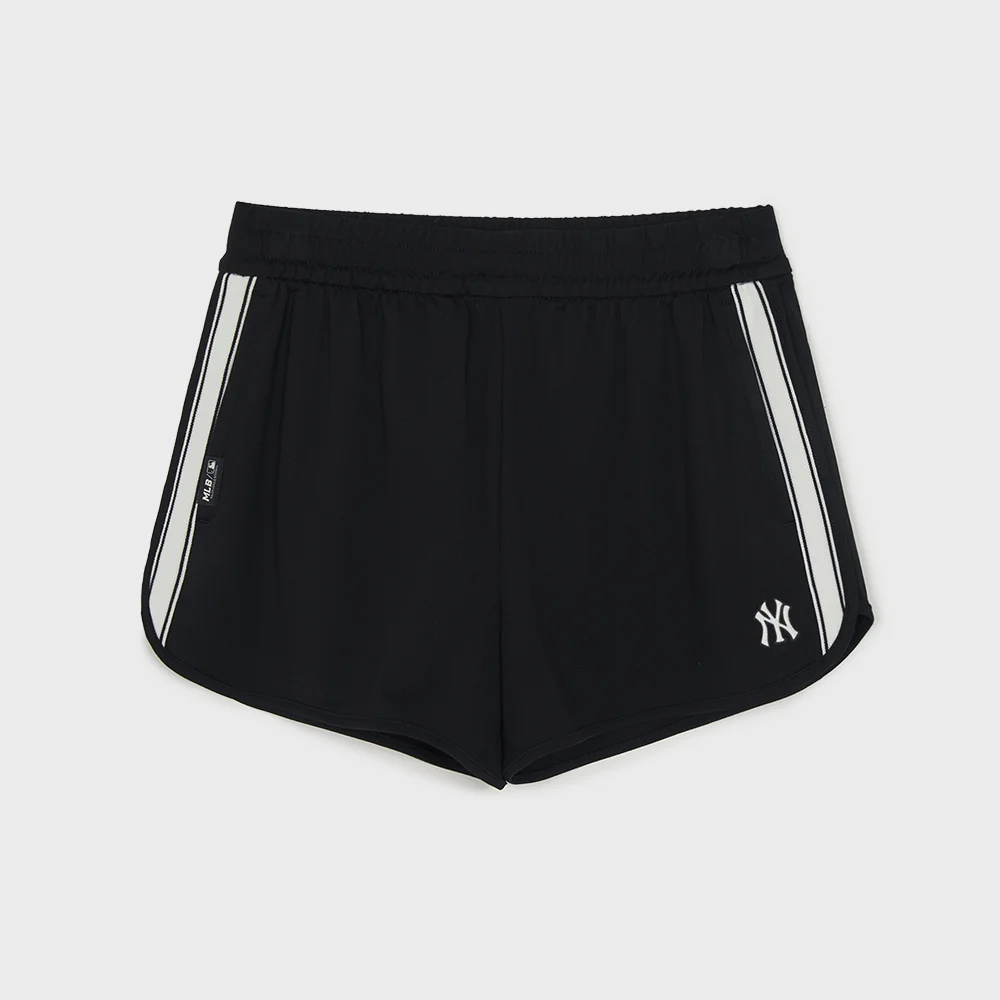 女裝 基本款 小標誌 運動 海豚 褲子 NY (Black)