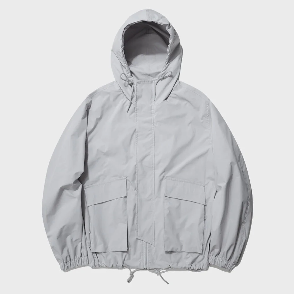 502 UTILITY HOOD JACKET_GRAY