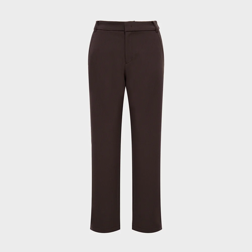 WOOLY (Woolly) 女裝 舒適 褲子_Brown_DWW25356E7