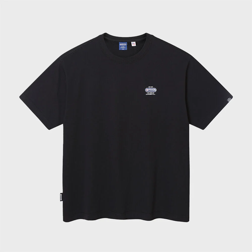 色 Multi Logo 半 衣袖 (黑色)