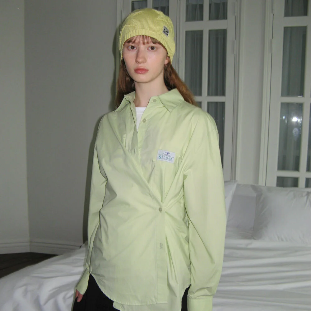 Classic Cotton Shirt (Light Green)