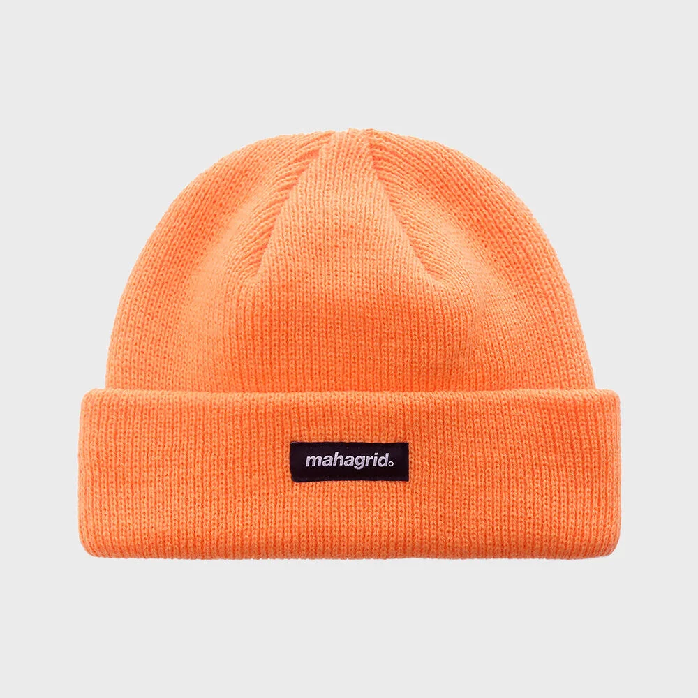 ORIGIN LOGO SHORT BEANIE ORANGE(MG2AFMAB23A)
